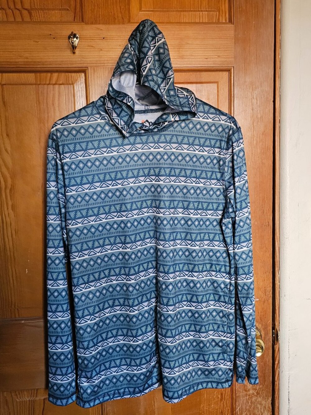 Mountain and Isles Hooded Sun/Performance shirt Long sleeve